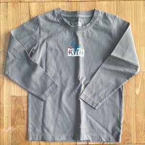 Kith Kids Gray Long Sleeve Shirt